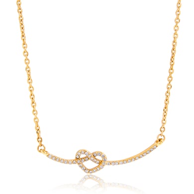 1 Piece Sophisticated Heart Stainless Steel Gold Color Women's Pendant Necklaces h5 
