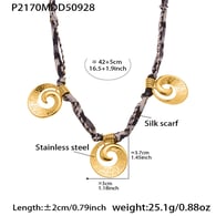 P2170-Collar de oro 42+5cm Imagen5