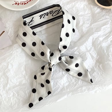 1 Piece Colorful Polka Dots Polyester Women's Bandana h5 