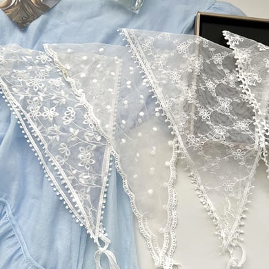 1 Piece Romantic Lace Flower Polyester Women's Hair Bands h5 Picture4