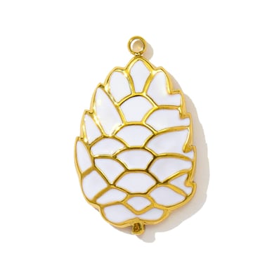 Pendentif luxueux en acier titane en forme de fer à cheval pour femme, 1 pièce h5 