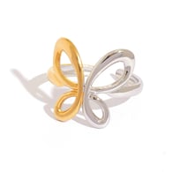 Couleur or et argent/Taille unique Image3