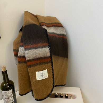 1 stuk zachte geruite polyester wintersjaal h5 