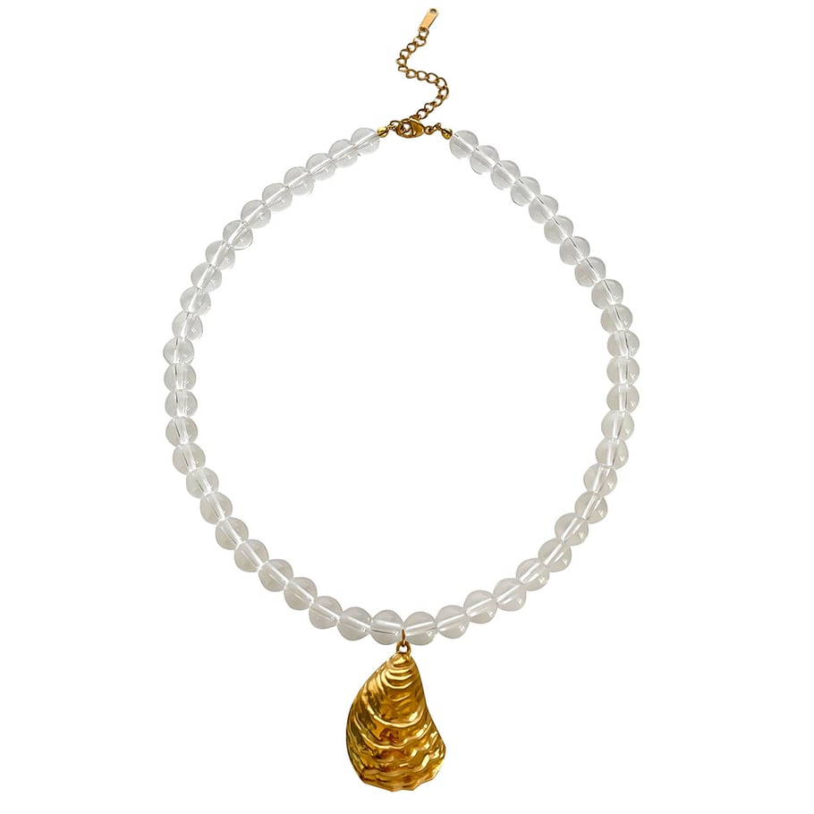Collana con ciondolo in perline di vetro da 1 pezzo