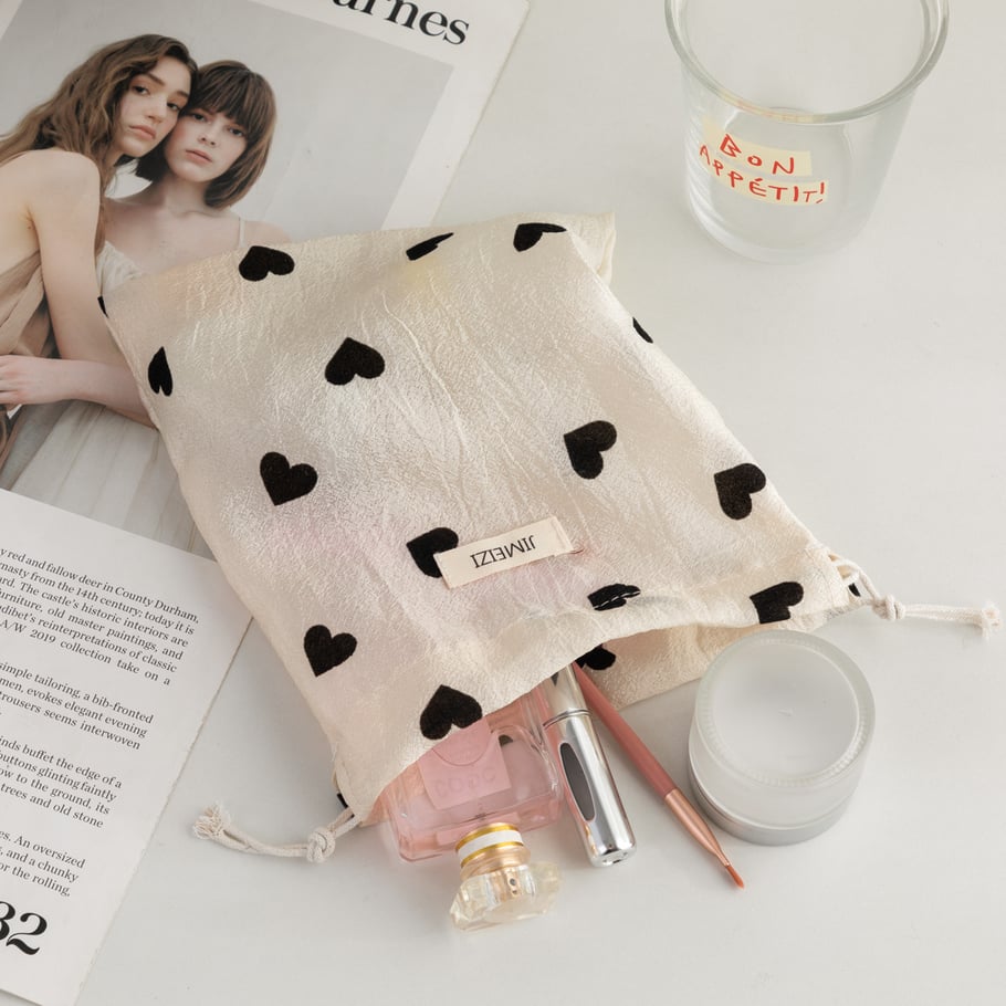 1 Piece Simple Heart Jewelry Bag h5Picture4