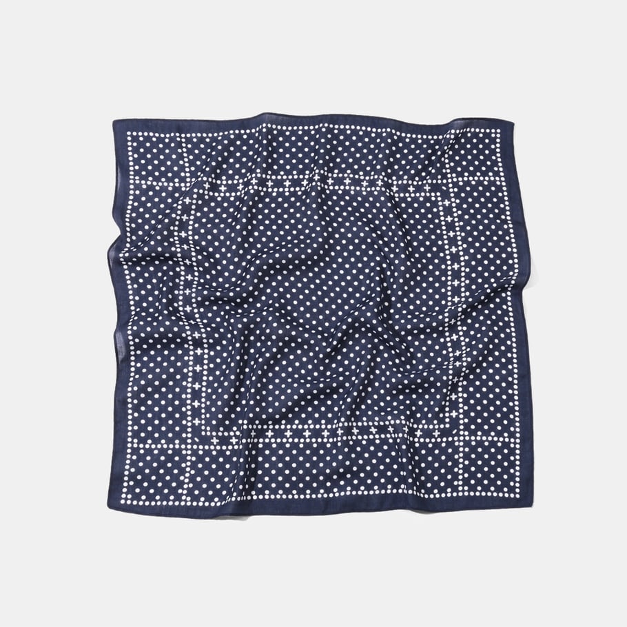 1 stuk retro polyester bandana met stippen h5Afbeelding2
