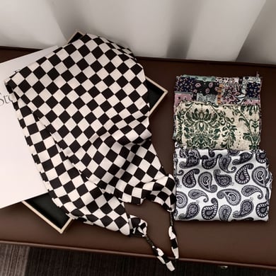 1 Piece Romantic Paisley Pattern Polyester Women's Bandana h5 Picture2