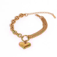 Gold color/One Size/Bracelet style 4 