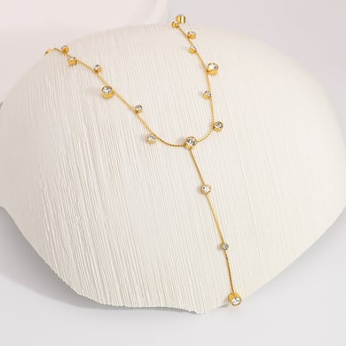 1 Piece Simple  Daily Heart Stainless Steel Women's Chain Necklaces h5 Picture2