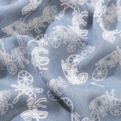 1 stuk retro polyester bandana met koetspatroon h5 Afbeelding4