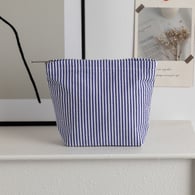 Navy blue stripes/17*5.5*13cm 