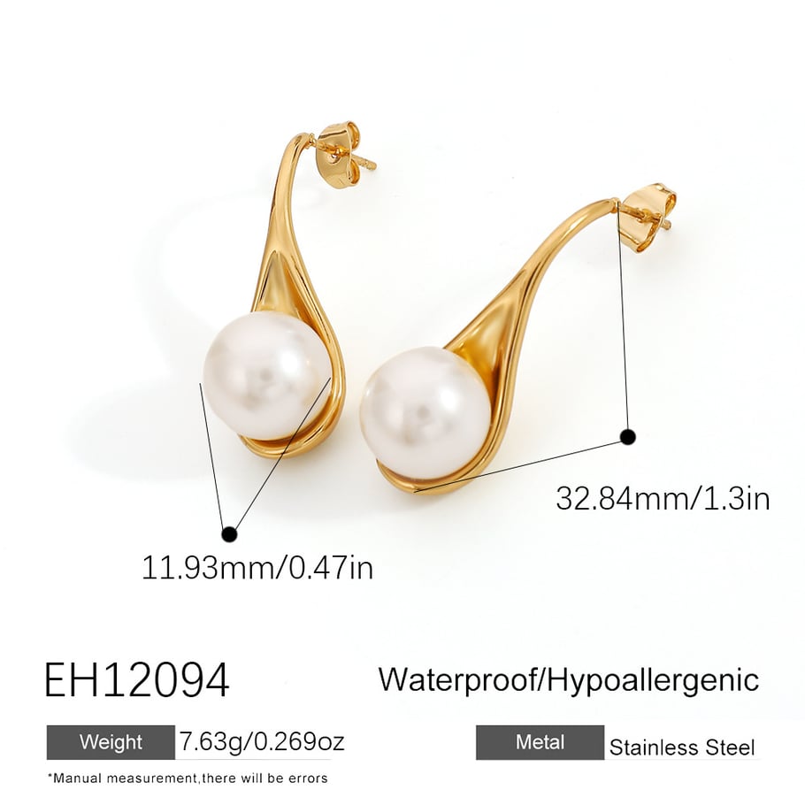 1 Paar Simple Series Daily Turtle Edelstahl-Ohrstecker für Damen
