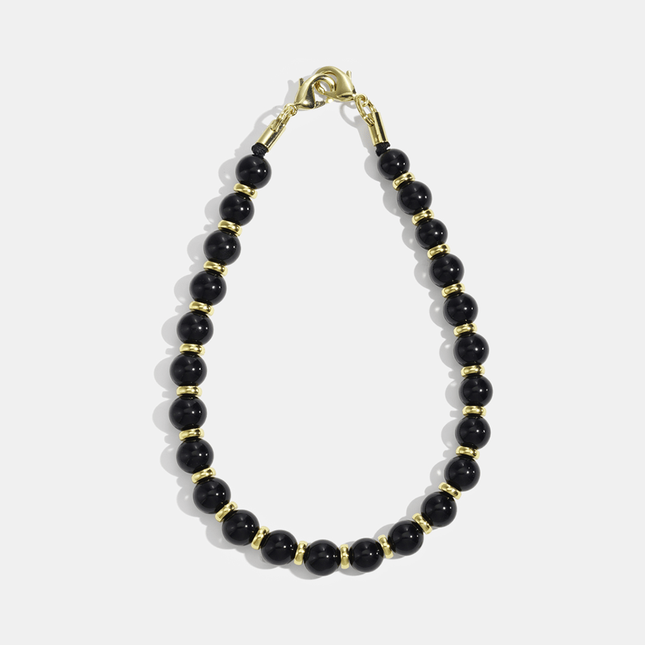 1 Piece Retro Beads Natural Stones Phone Chain Picture2