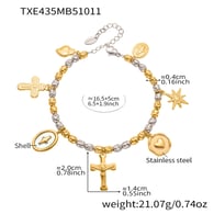 TXE435-bracelet assorti 16+5cm Image2