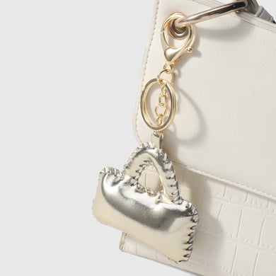 1 pieza de delicados adornos para bolsos de mujer de cuero de color metálico h5 Imagen5