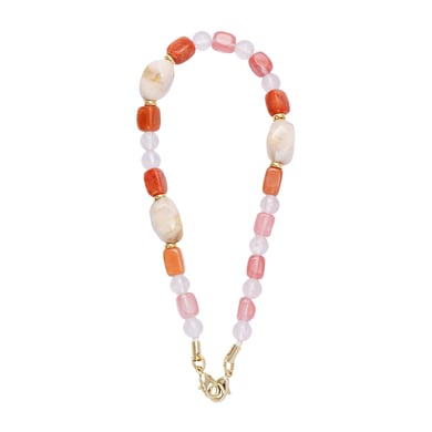1 Piece Classic Beads Natural Stones Acrylic Phone Chain h5 Picture4
