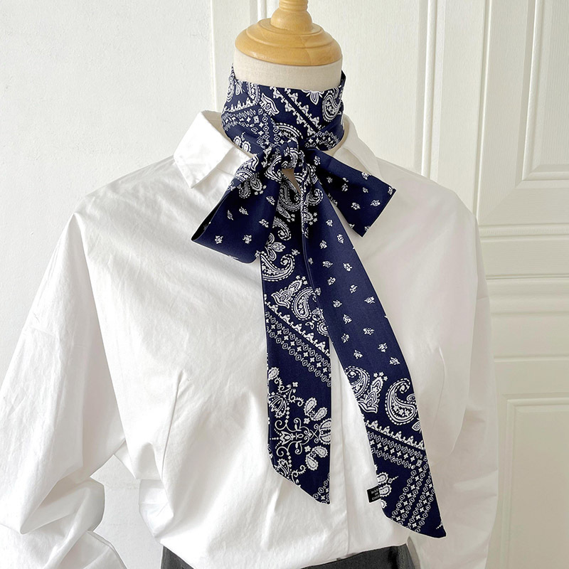 1 Piece Classic Paisley Pattern Polyester Women's Bandana h5Picture3