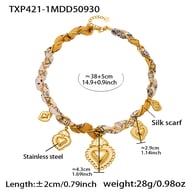 Collier en or TXP421-1 - 38 + 5 cm Image13