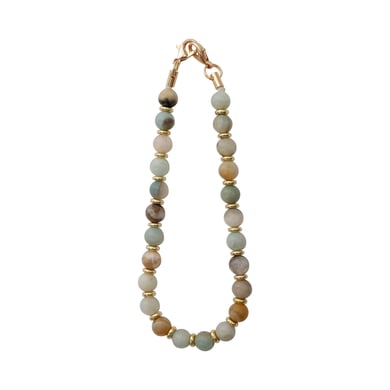 1 Piece Retro Beads Natural Stones Phone Chain h5 