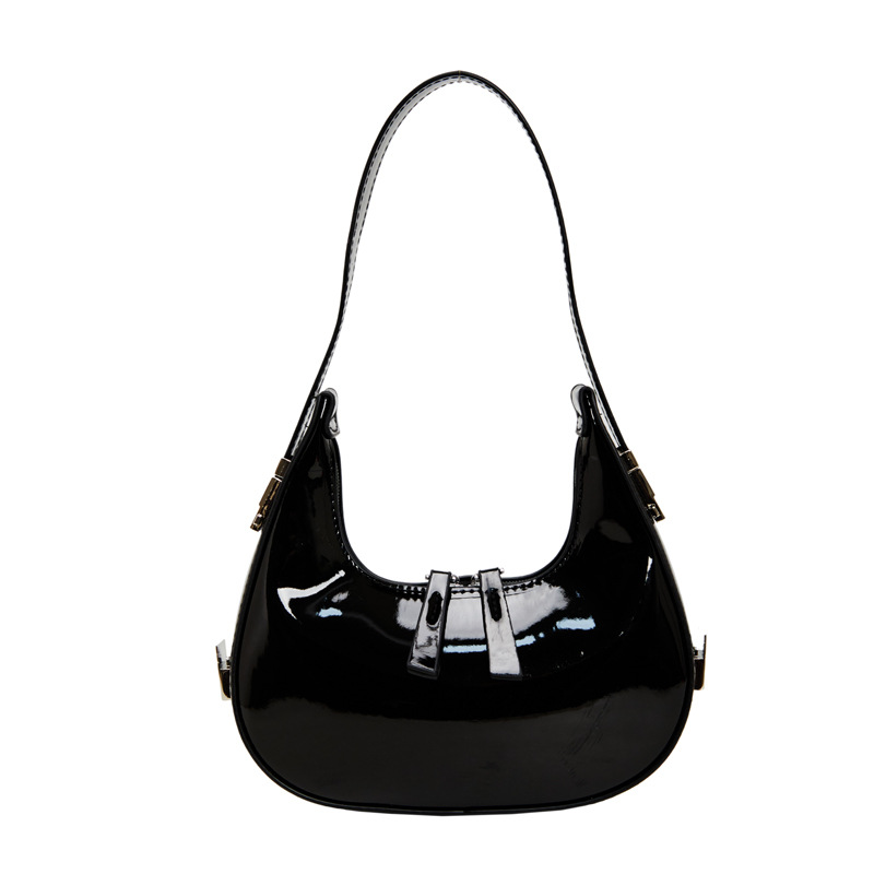 1 Stück einfache, elegante, einfarbige PU-Damenhandtaschen h5Bild3