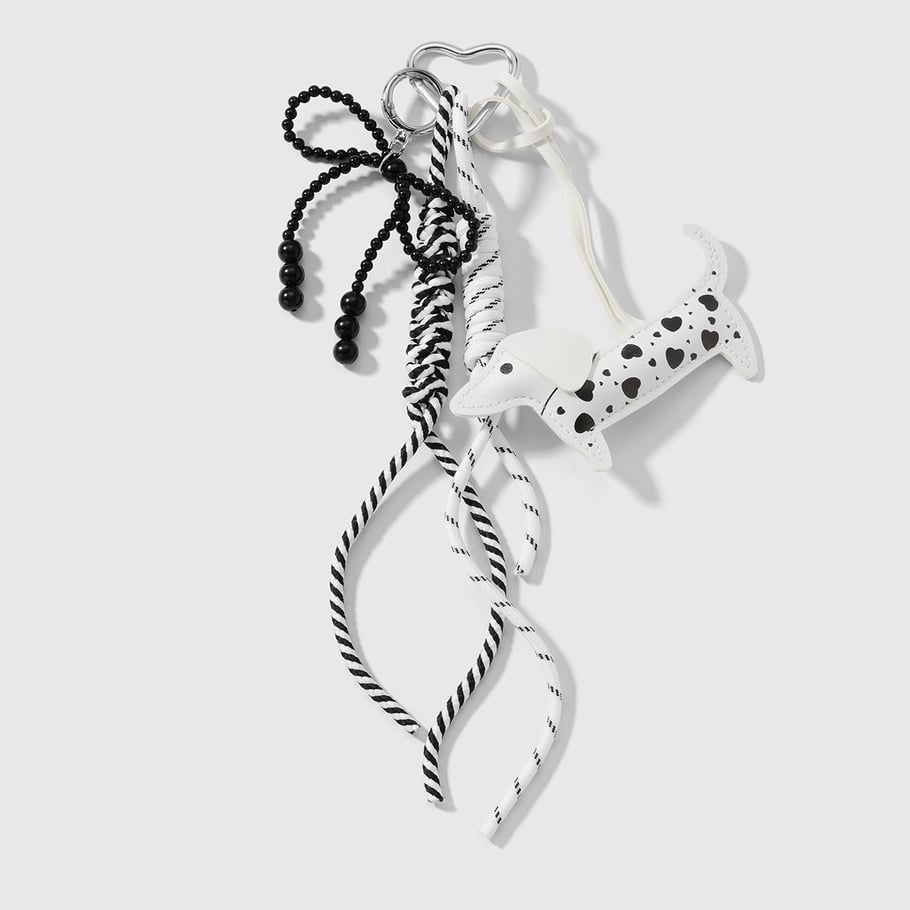 1 stuk Simple Series Teckel Leren Dames Tas Charms h5Afbeelding7