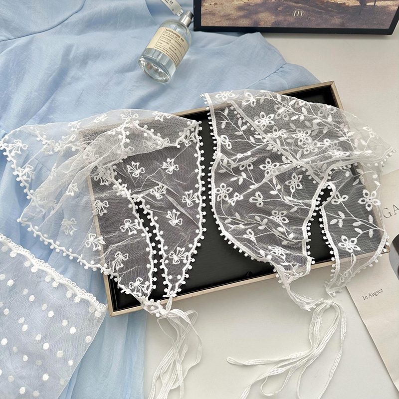 1 Piece Romantic Lace Flower Polyester Women's Hair Bands h5Picture3