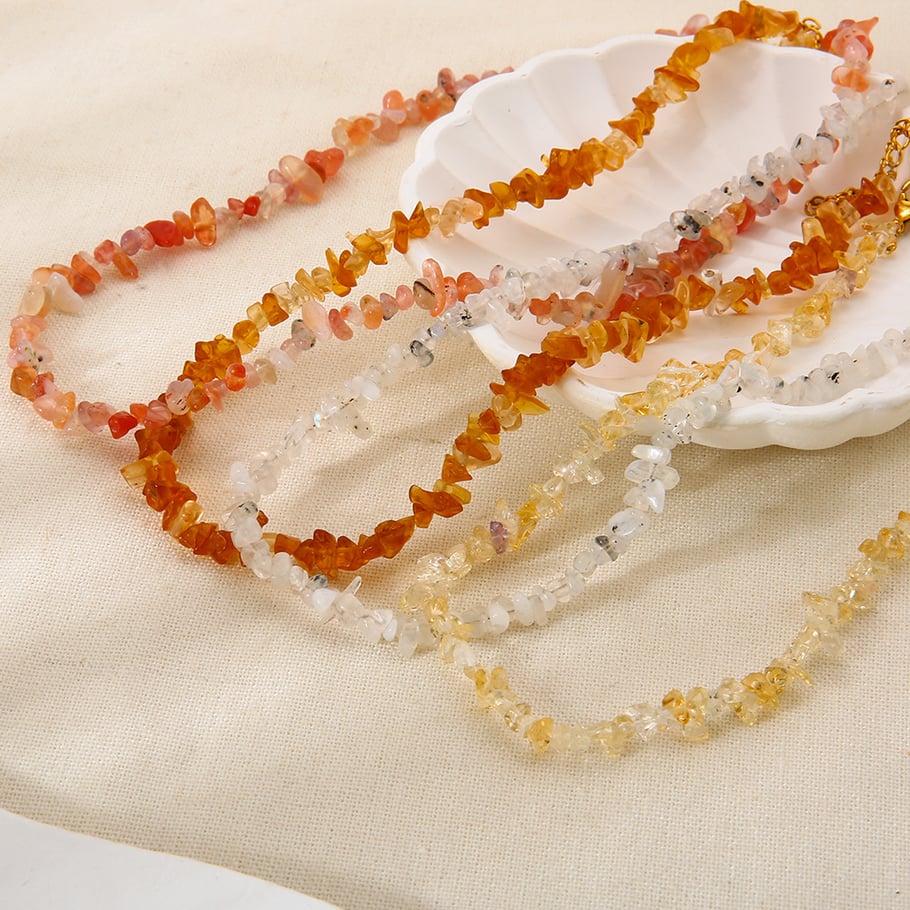 1 stuk onregelmatig gevormde kralen met natuurlijke stenen voor dames sieraden sets h5Afbeelding2