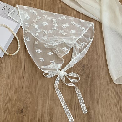 1 Piece Sweet Lace Polyester Women's Summer Scarves h5 