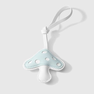 1 pieza de adornos para bolso de mujer de cuero con forma de hongo de colores h5 