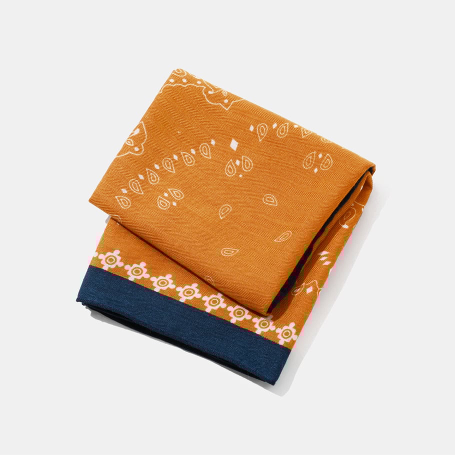 1 stuk retro polyester bandana met gemengd paisleypatroon h5Afbeelding3