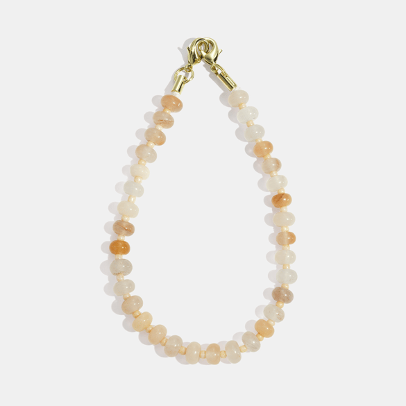 1 Piece Classic Beads Natural Stones Phone Chain 2