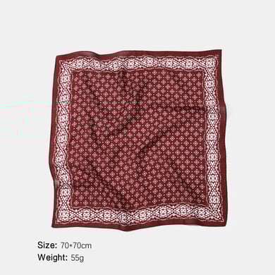 1 Piece Retro Paisley Pattern Polyester Bandana h5 