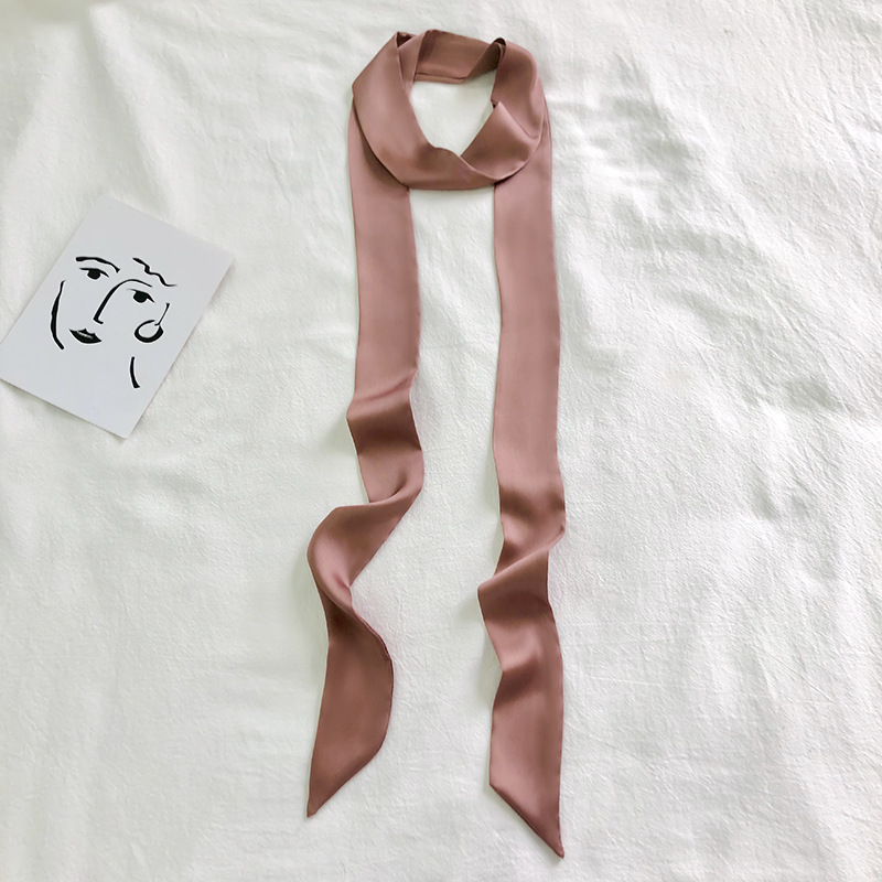1 Piece Classic Solid Color Polyester Women's Bandana h5Picture3
