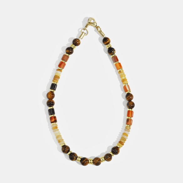 1 Piece Classic Beads Natural Stones Phone Chain 2