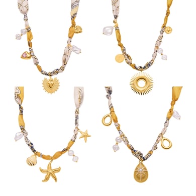 Collier pendentif gouttelette sophistiqué en acier inoxydable couleur or pour femme, 1 pièce h5 Image5