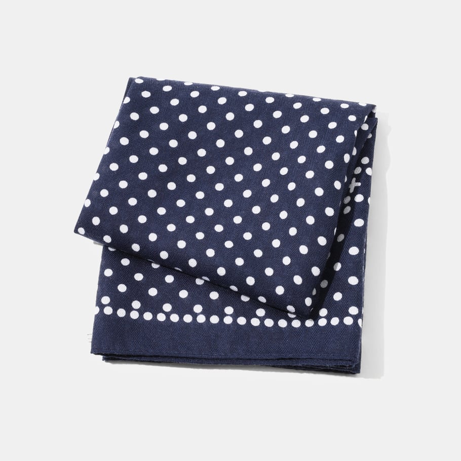 1 stuk retro polyester bandana met stippen h5Afbeelding5