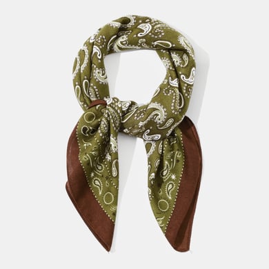 1 stuk retro polyester bandana met gemengd paisleypatroon h5 Afbeelding2