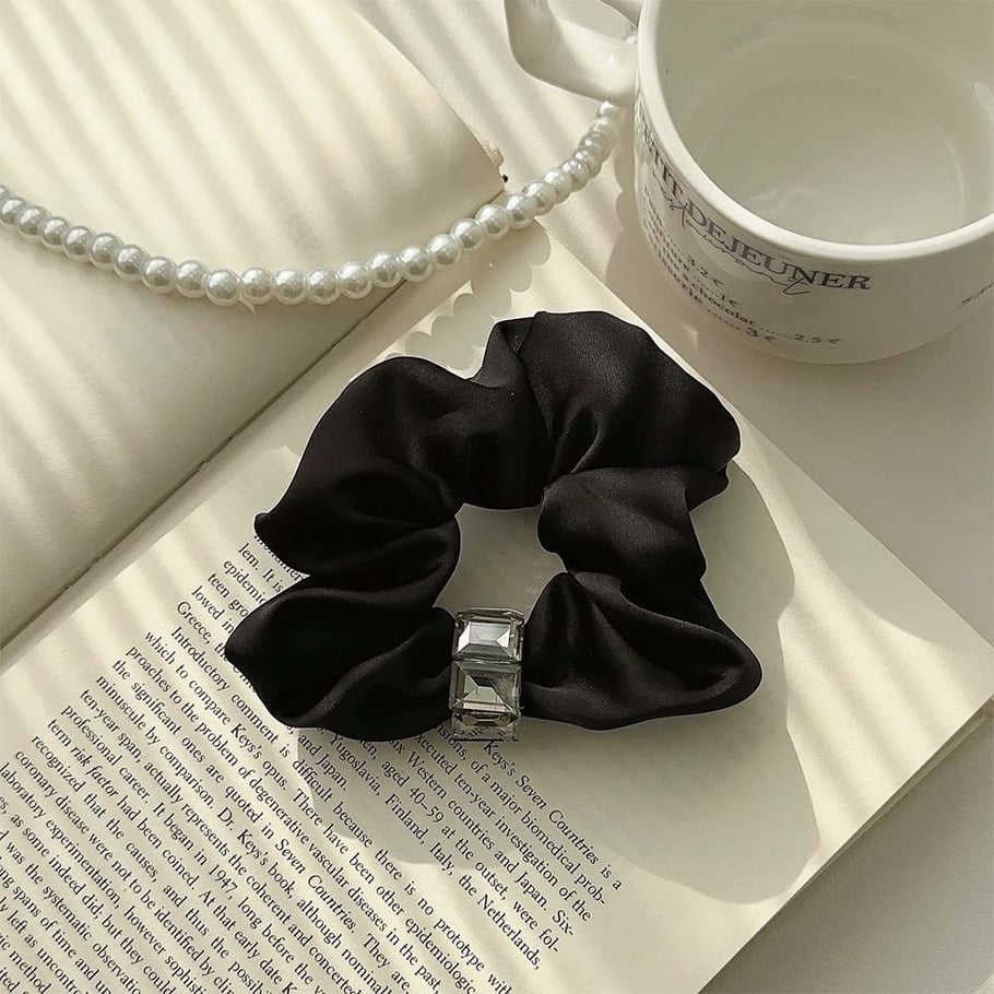 1 pieza elegante de poliéster de color sólido para mujer 