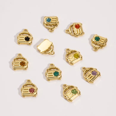 1 PieceRadio Shape DIY Irregular Shape Stainless Steel Women's Pendants h5 Picture3