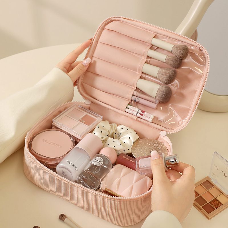 1 Piece Solid Color Makeup Bag h5Picture3