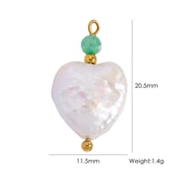 YTP2510011-Baroque heart beads Picture32