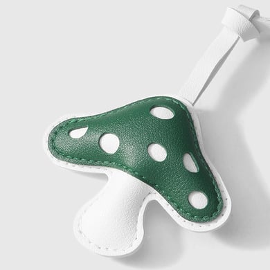 1 pieza de adornos para bolso de mujer de cuero con forma de hongo de colores h5 Imagen8