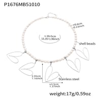 P1676-Collier en acier 39+5cm Image2