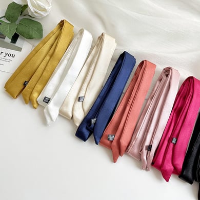1 Piece Elegant Solid Color Polyester Women's Bandana h5 Picture3