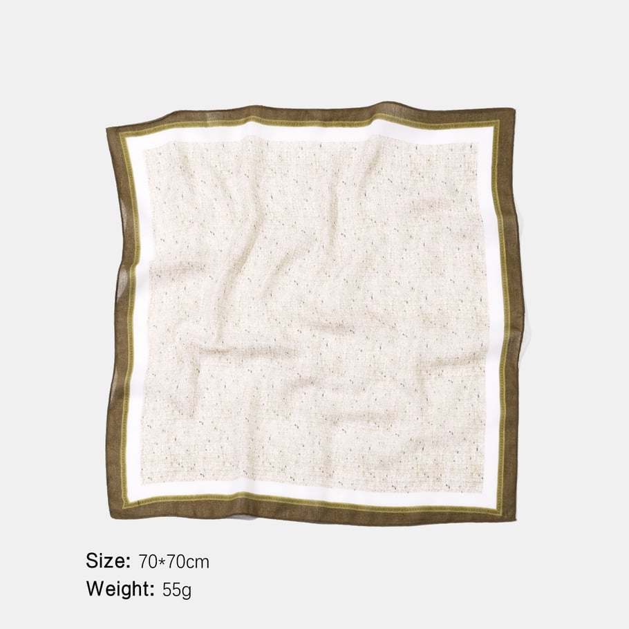 1 stuk gemengde kleuren polyester bandana