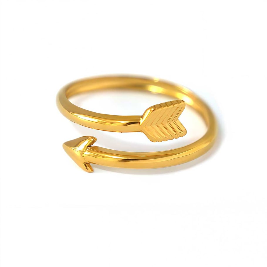 1 Piece Simple Daily Irregular Shape Stainless Steel Women's Statement Rings