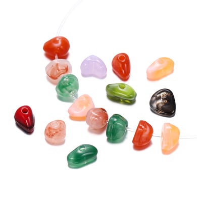 1 Bag of Classic Irregular Shape Acrylic Jewelry Beads h5 Picture2