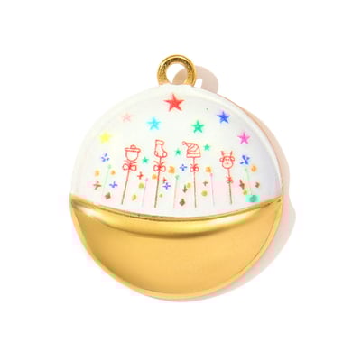 1 colgante de acero inoxidable dorado con forma de fruta vívida para mujer h5 
