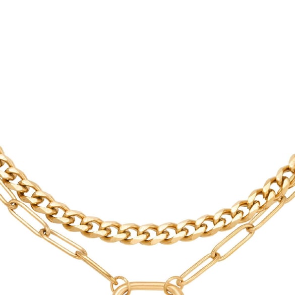 Necklace Cha Two In One