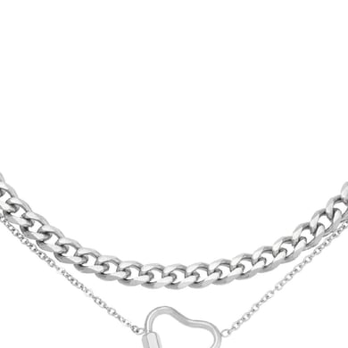Necklace Chained Heart h5 Picture6
